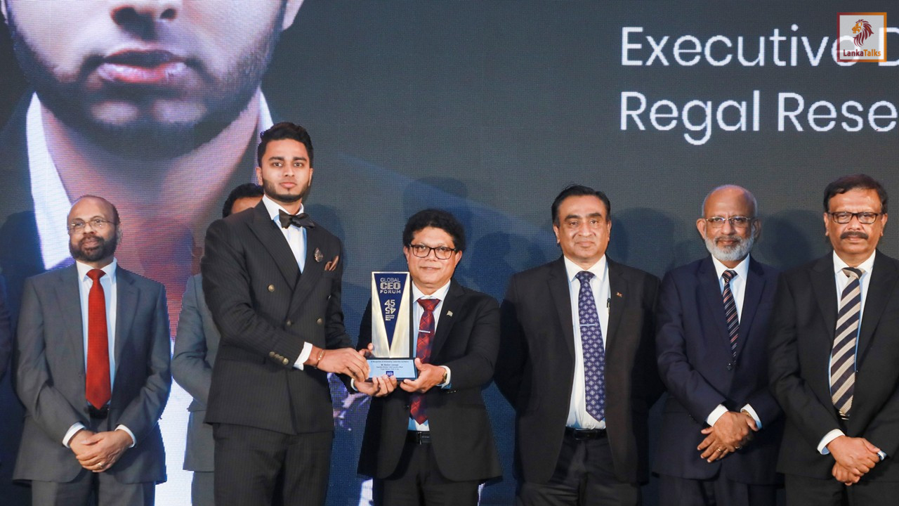 Reshan Liyanage receives Global CEO ‘45 Under 45 – Leadership Excellence Platinum Award 2026’