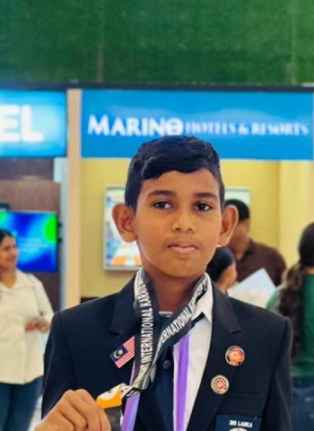 Savinu and Dhanesh secure Int’l gold for SL in Malaysia