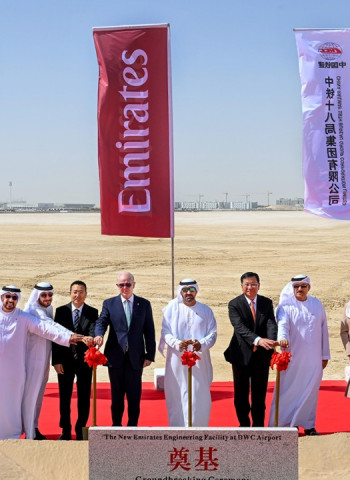 Emirates breaks ground on US$ 5.1 billion ultra-modern engineering facility at Dubai South