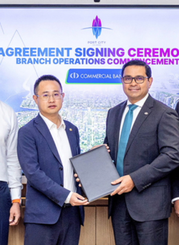 Commercial Bank among the first banks to partner with Port City Colombo to open a branch