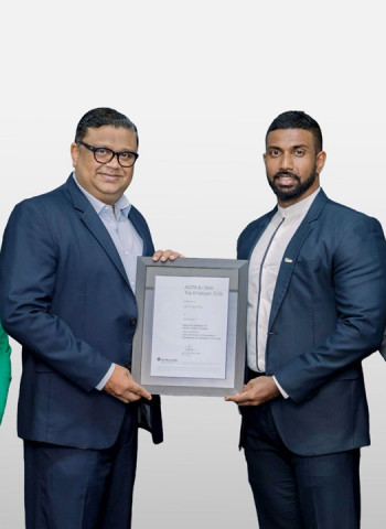 DFCC Bank Recognised Among Sri Lanka’s Top Employers for CIMA Members