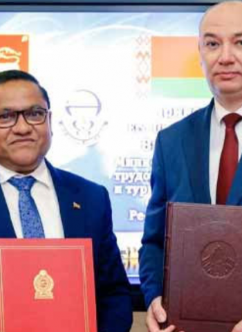 Sri Lanka and Belarus sign MoU to strengthen health sector cooperation