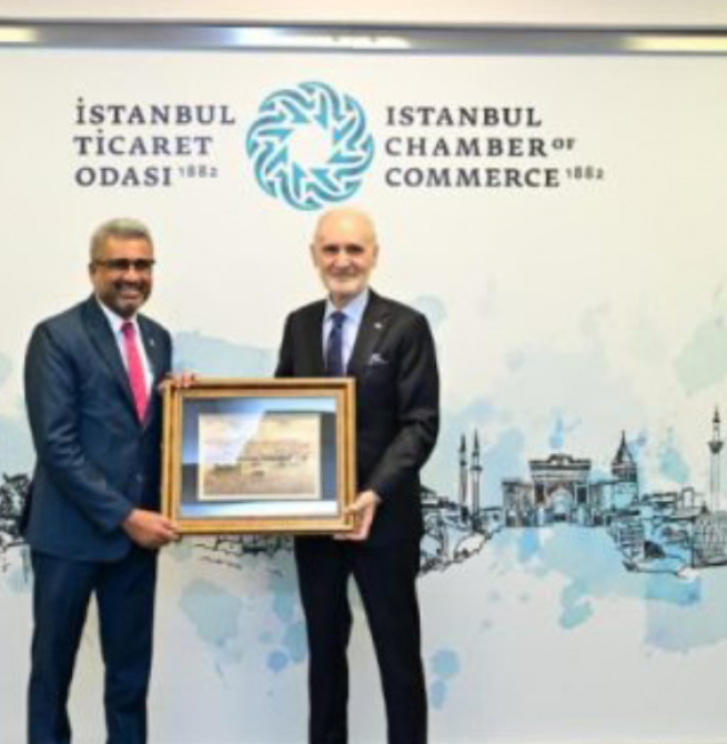 Embassy of Sri Lanka in Türkiye explores trade and investment cooperation with Istanbul Chamber of Commerce