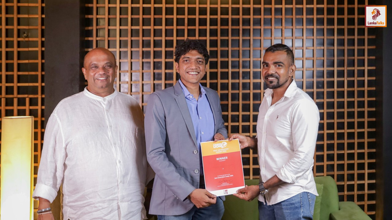 MullenLowe’s Sampath Karunaratne Awarded Next Generation Leader Scholarship to Cannes Lions
