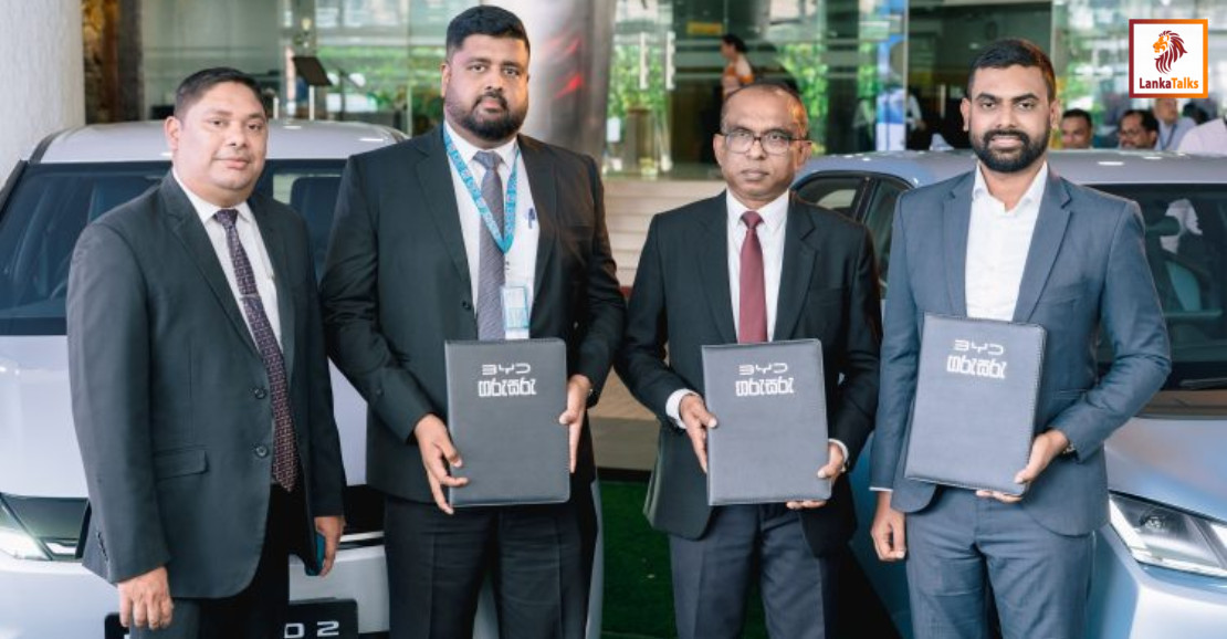 JKCG Auto partners with BOC and SLIC to Support EV Adoption Among Government Sector Employees
