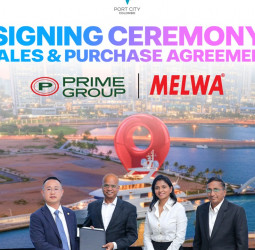 Prime Melwa Unveils World Class Marina Living at Port City, Colombo