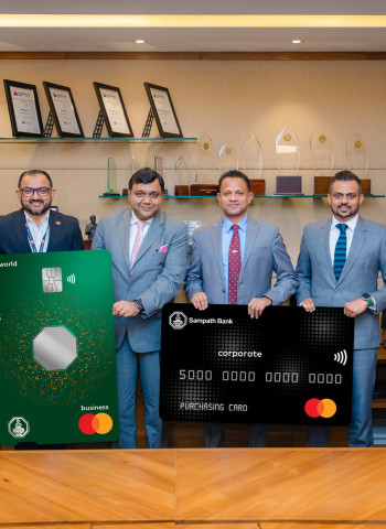 Sampath Bank unveils ‘Mastercard Business Credit Card’ to power SME growth