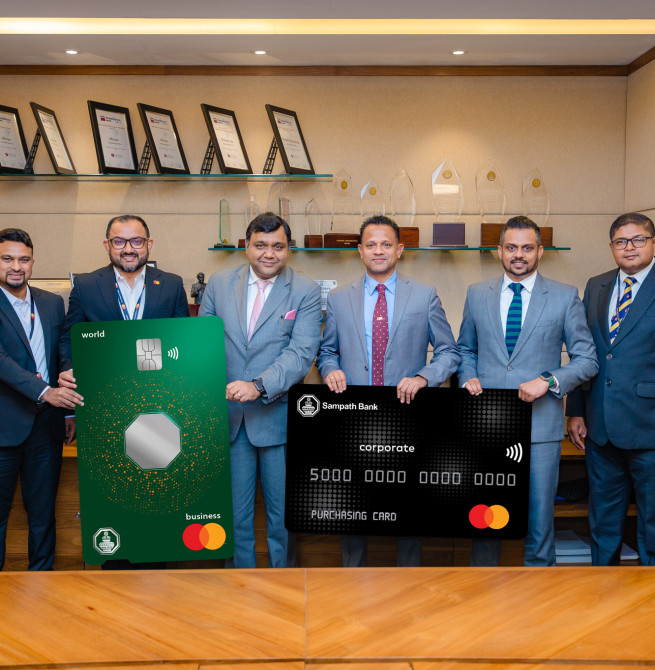 Sampath Bank unveils ‘Mastercard Business Credit Card’ to power SME growth