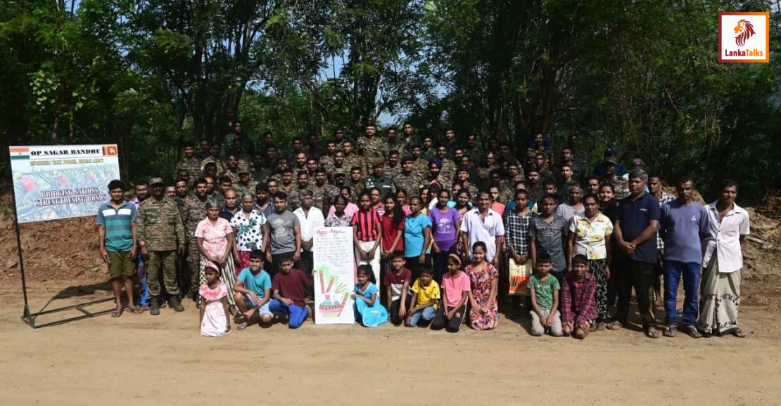 Indian Army Engineer Task Force departs Sri Lanka after bridge reconstruction