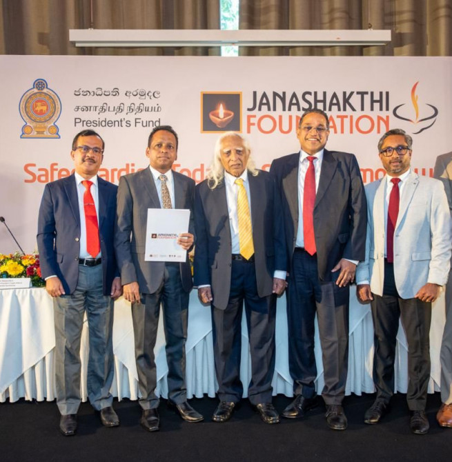 Janashakthi Foundation and President’s Fund unite in national commitment to safeguard children’s wellbeing