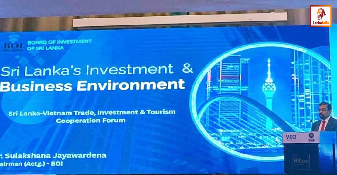 Sri Lanka Calls on Vietnam: A Stable, Reformed Economy Ready for Your Capital