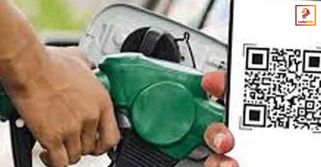 Fuel QR code to continue
