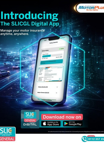 Sri Lanka Insurance Corporation General introduces ‘SLICGL Digital’  for smart and seamless motor insurance