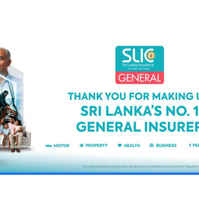 Sri Lanka Insurance Corporation General Limited strengthens  No. 1 position