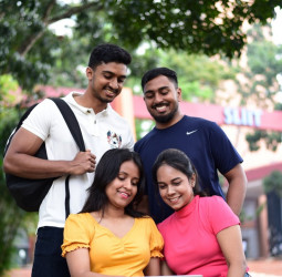 Strangers at orientation, family by finals- the story of friends at SLIIT.