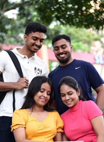 Strangers at orientation, family by finals- the story of friends at SLIIT.