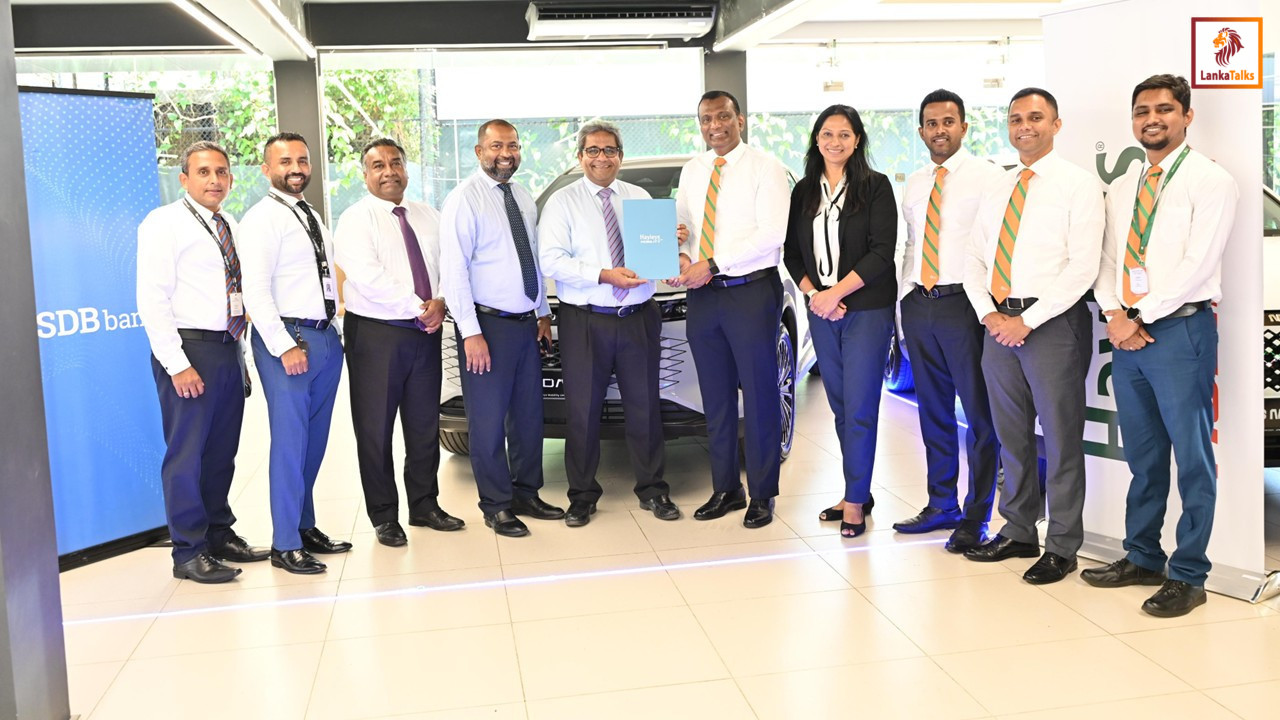 SDB bank and Hayleys Mobility forge strategic partnership to advance sustainable mobility and private vehicle leasing