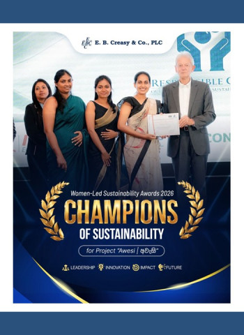 E. B. Creasy & Co., PLC – BIC & DENTA Factory emerged as a winner at the Women-Led Sustainability Awards 2026