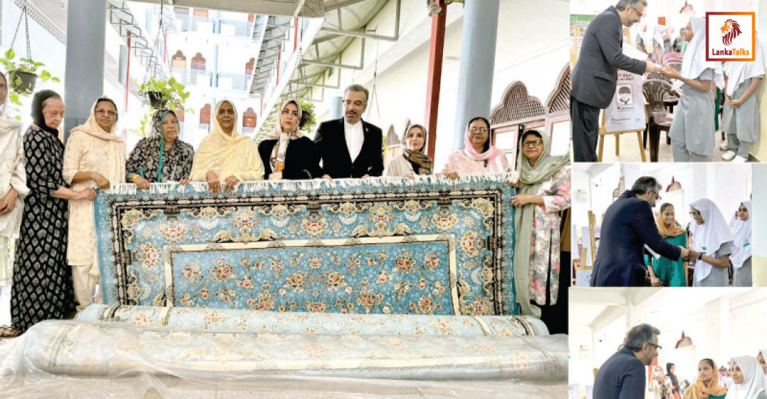 Iranian Embassy helps Fathima Orphanage and Ladies’ Hostel