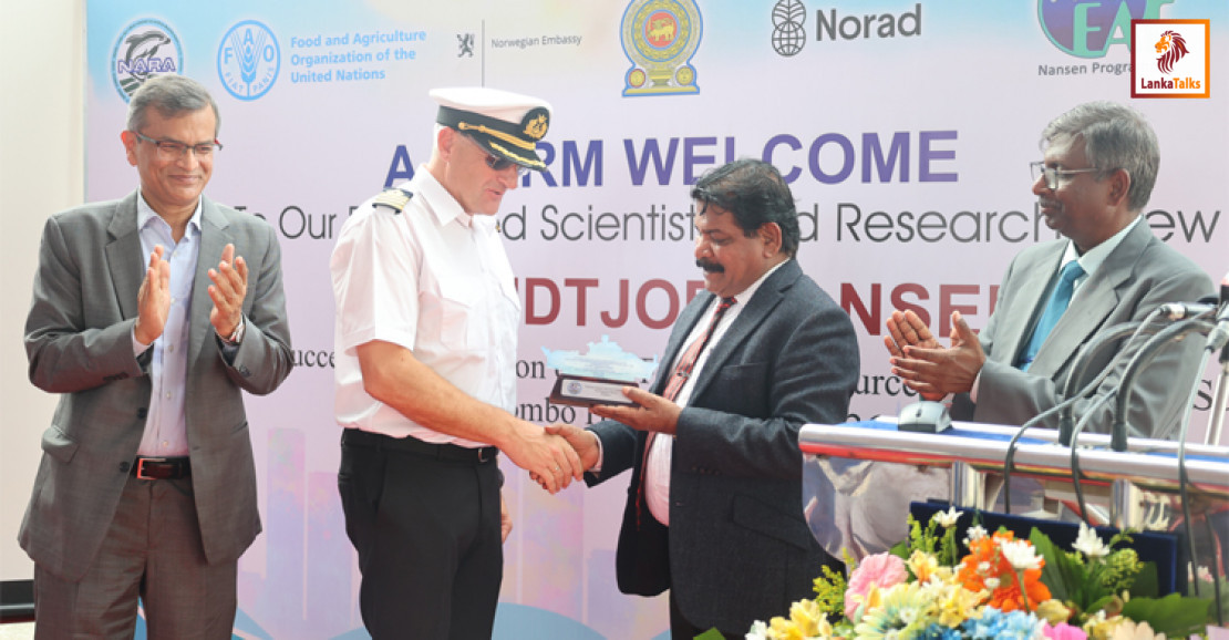 Research Vessel Dr. Fridtjof Nansen Completes Marine Scientific Survey in Sri Lankan Waters and Departs Colombo