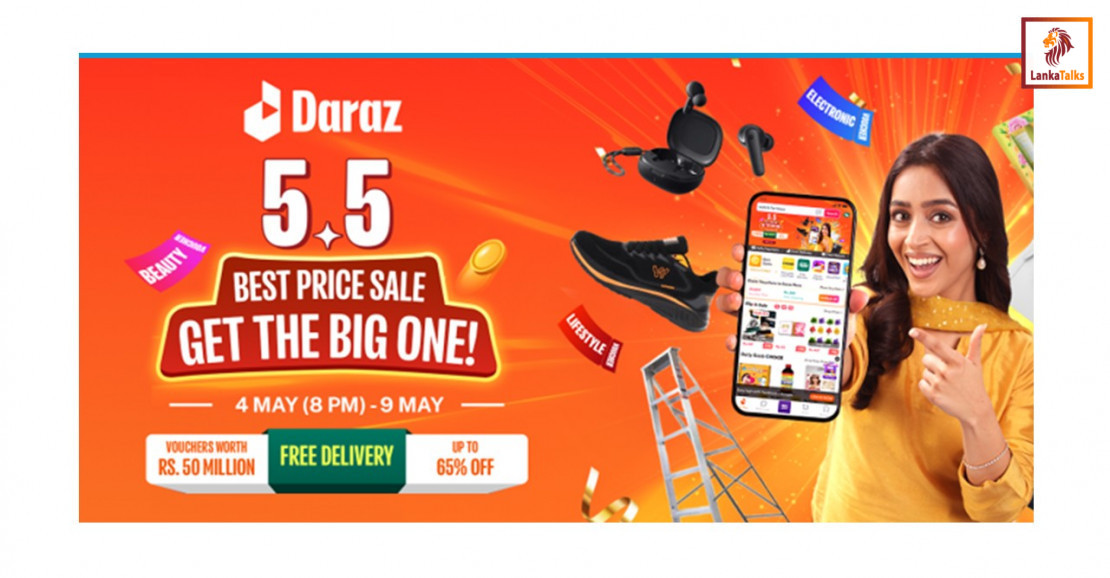 Daraz Sri Lanka’s 5.5 Best Price Sale Brings Bigger Deals, Better Prices and More Ways to Save