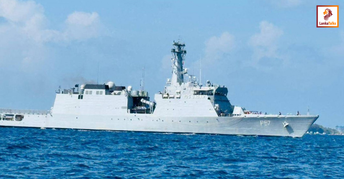 Indian Naval Ship Sunayna to arrive in Colombo
