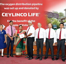 Ceylinco Life gifts medical gas pipeline system to Teaching Hospital Kalutara