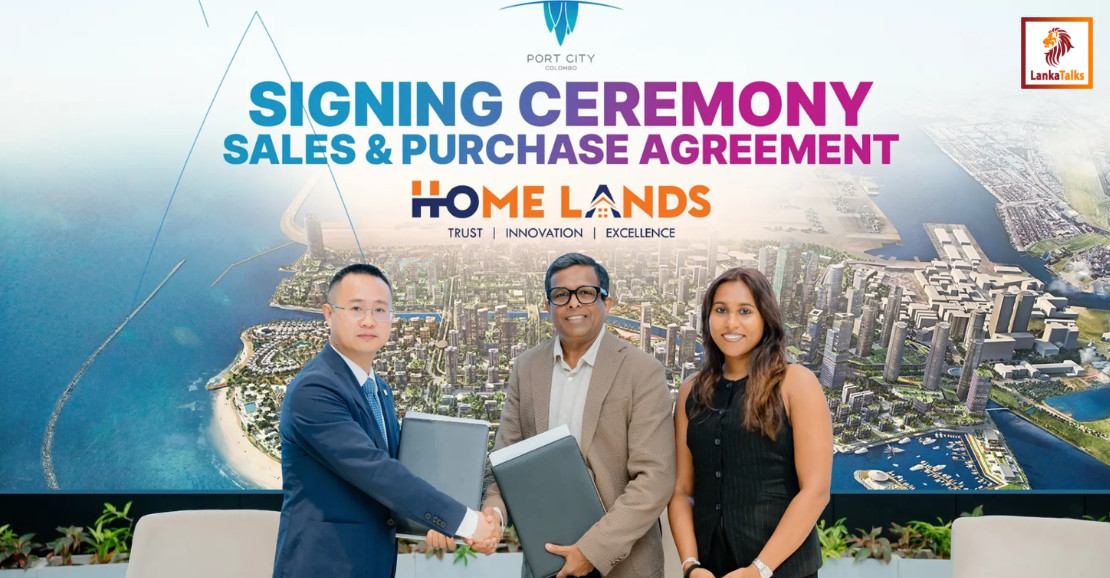 Home Lands Signs SPA with CHEC Port City to Develop Twin Tower High-rise in the Central Park District of Port City Colombo