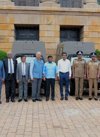 134 Single Cabs handed over to Sri Lanka Police under Grant Assistance from Government of India