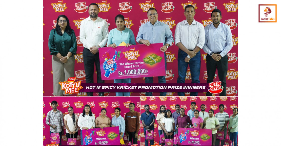 Prima KottuMee Hot ‘N’ Spicy Kricket Promotion Concludes with Big Wins