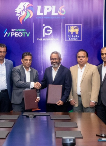 SLT-MOBITEL PEOTV Partners with the IPG Group as the Exclusive Media and Broadcast Partner for the Lanka Premier League (LPL)