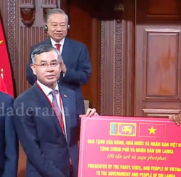 Vietnam donates 100MT of fertiliser to Sri Lanka