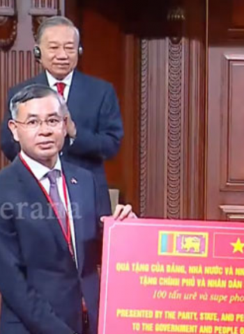 Vietnam donates 100MT of fertiliser to Sri Lanka