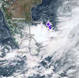 Inclement weather in 4 districts: 1 dead, 203 affected, 39 houses damaged