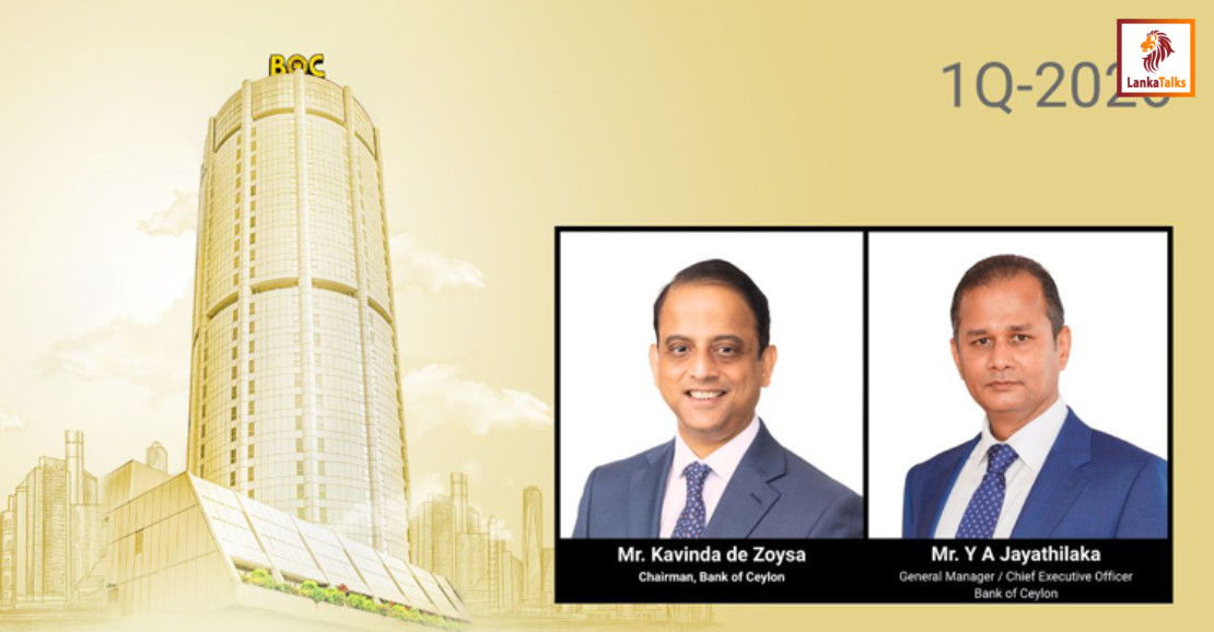 Bank of Ceylon Records Rs. 28.8 billion Profit Before Tax for 1Q-2026