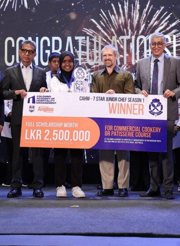 CAHM – 7 Star Junior Chef Competition Season 01’s Grand Finale Celebrates Young Culinary Talent