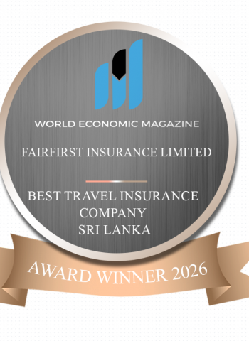 Fairfirst Named Sri Lanka's Best Travel Insurance Company at World Economic Magazine Awards 2026