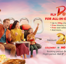 Vietjet launches three-day sale as new Colombo–Maldives service prepares for takeoff, expanding Sri Lanka connectivity