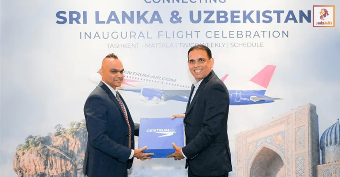 Centrum Air to connect Uzbekistan and Sri Lanka with direct flights to Mattala