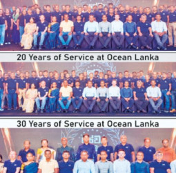 Ocean Lanka honours long standing employee dedication