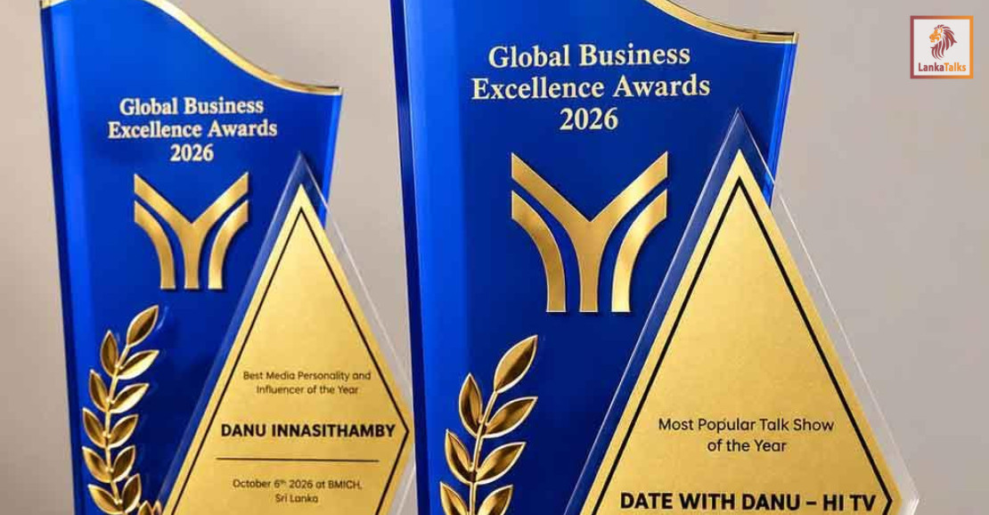 Danu Innasithamby Honoured with Two Recognitions at Global Business Excellence Awards 2026