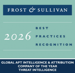 Frost & Sullivan names Kaspersky the 2026 Global APT Intelligence & Threat Attribution Company of the Year