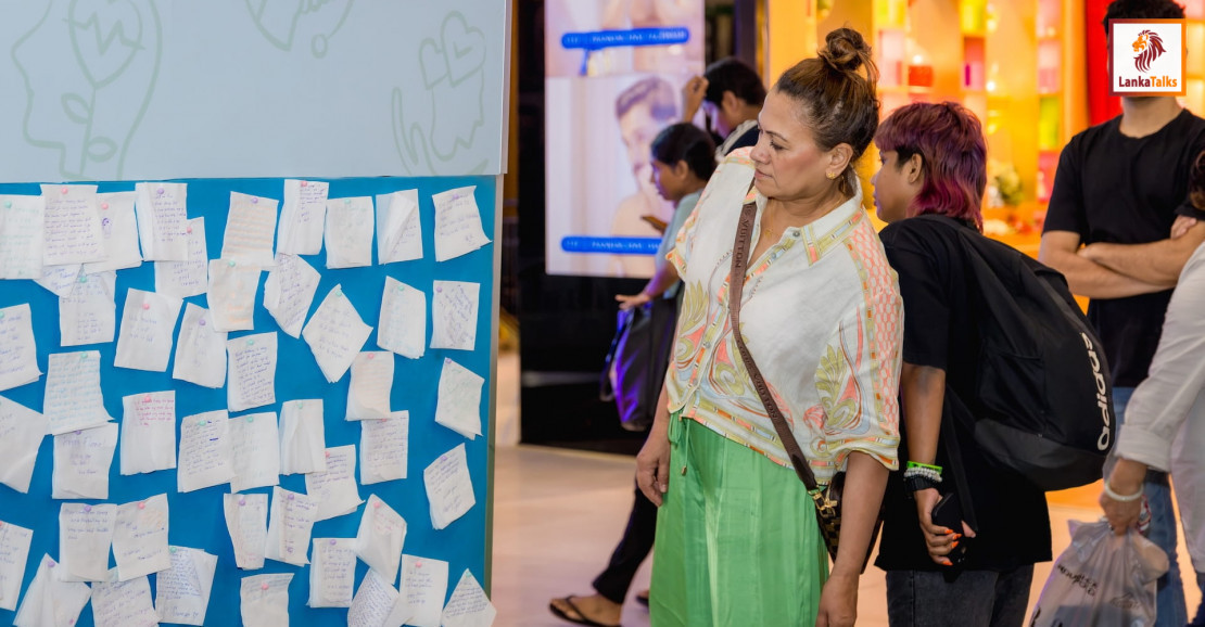 Flora Tissues and Sri Lanka Sumithrayo opened “The Wall of Unspoken Words” on World Mental Health Day, giving Sri Lanka a place to speak