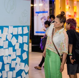 Flora Tissues and Sri Lanka Sumithrayo opened “The Wall of Unspoken Words” on World Mental Health Day, giving Sri Lanka a place to speak