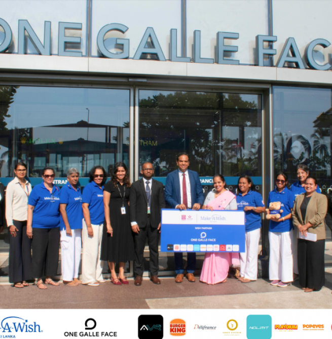 One Galle Face marks Children’s Day with Indira Cancer Trust and Make-A-Wish Sri Lanka Partnership