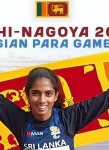 Dhananjana grabs silver at Asian Para Games