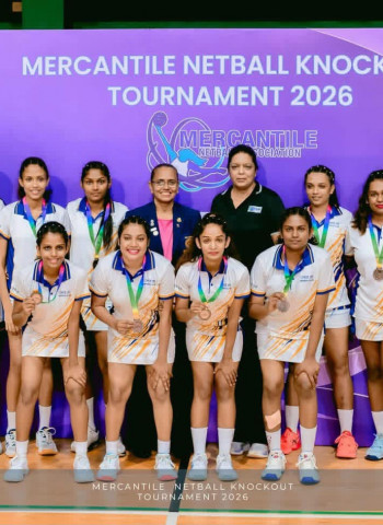 Omega Line Women Clinch Three Mercantile  Netball and Volleyball Titles