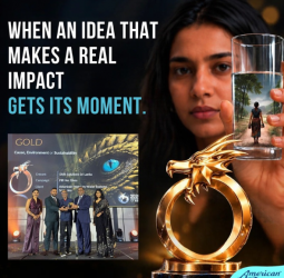 American Premium Water’s ‘Fill Her Glass’ Wins Gold at the Dragons of Asia 2026