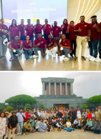 Ceylinco Life rewards sales success with global adventures