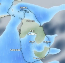 Heavy showers exceeding 75 mm expected in several areas today